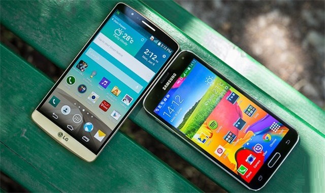 LG G3 đọ sức với Galaxy S5, tìm ra người thắng cuộc LG G3 đọ sức với Galaxy S5, tìm ra người thắng cuộc