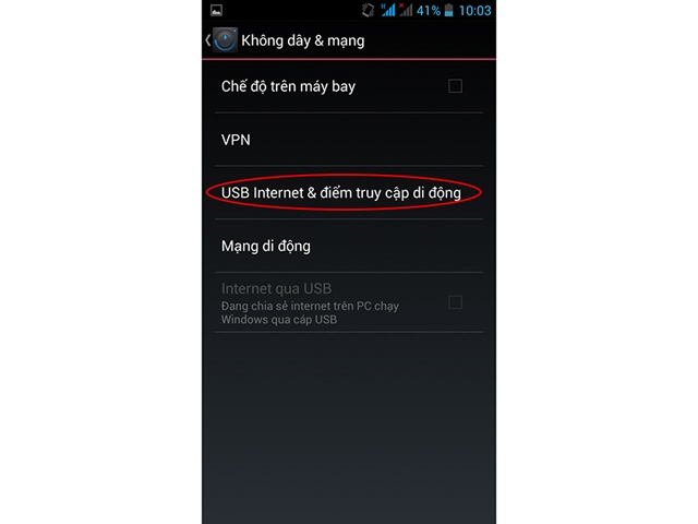 Bật Wifi Hotspot trên Android