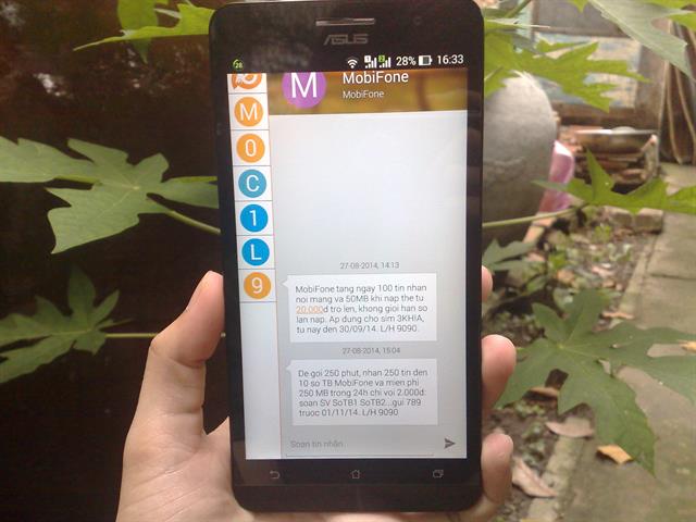 Trang ứng dụng EvolveSMS