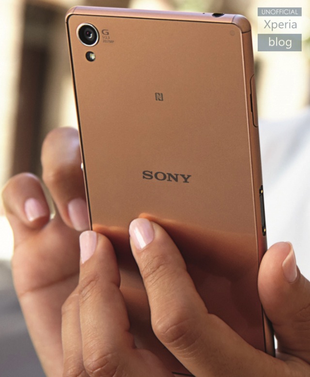 Xperia Z3 màu mới