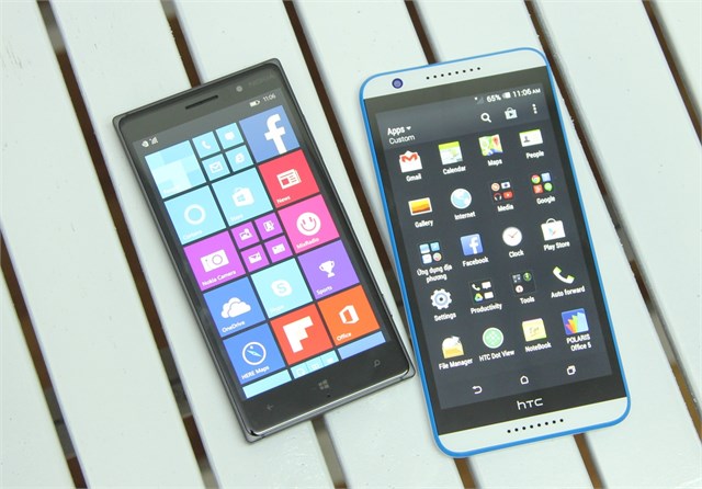 HTC Desire 820s vs Nokia Lumia 830