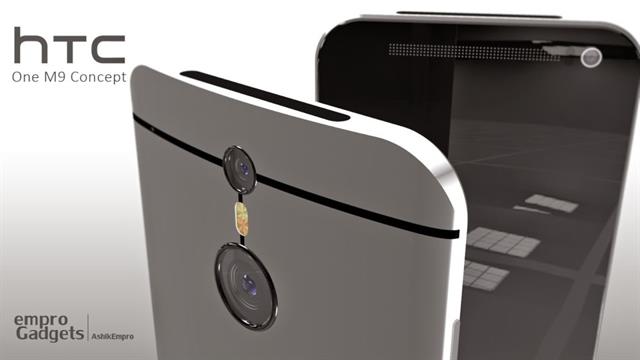 HTC One M9 sẽ có hệ thống camera sau với độ phân giải tổng lên tới 40 MP
