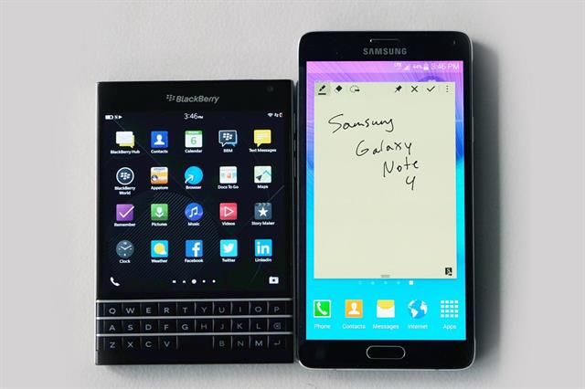 Samsung và BlackBerry