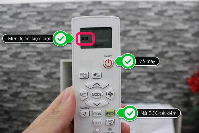 Chế độ ECO tiết kiệm năng lượng Chế độ ECO tiết kiệm năng lượng