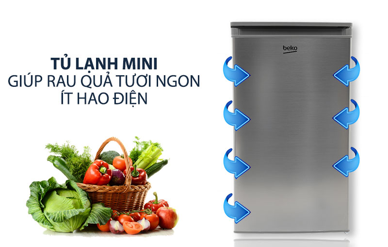 Tủ lạnh mini Beko giá rẻ Tủ lạnh mini Beko giá rẻ