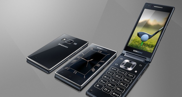 Samsung tung smartphone nắp gập đẹp mắt