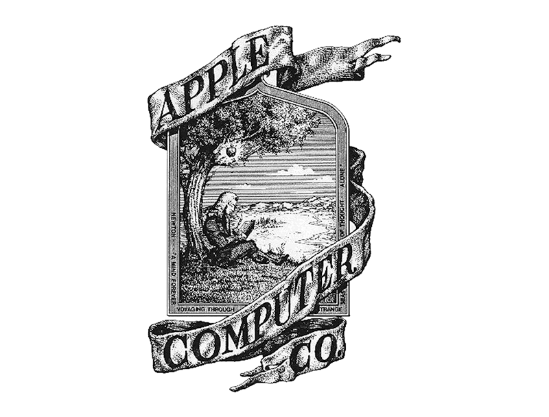 Logo Apple thời kì đầu!
