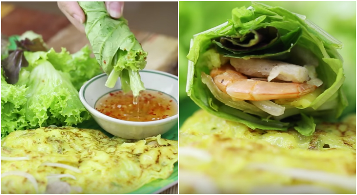 Cách làm bánh xèo ngon tại nhà