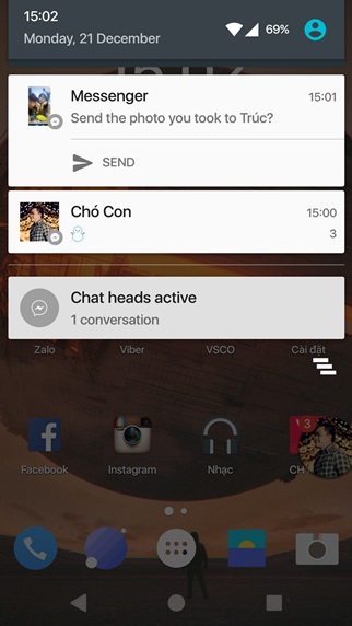 FB Messenger chính thức ra mắt Photo Magic và hiệu ứng tuyết rơi trên cho phiên bản Android và iOS.