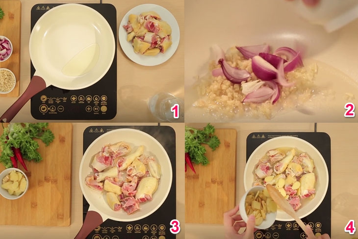 Cách làm canh gà nấu gừng giải cảm cho những ngày mưa