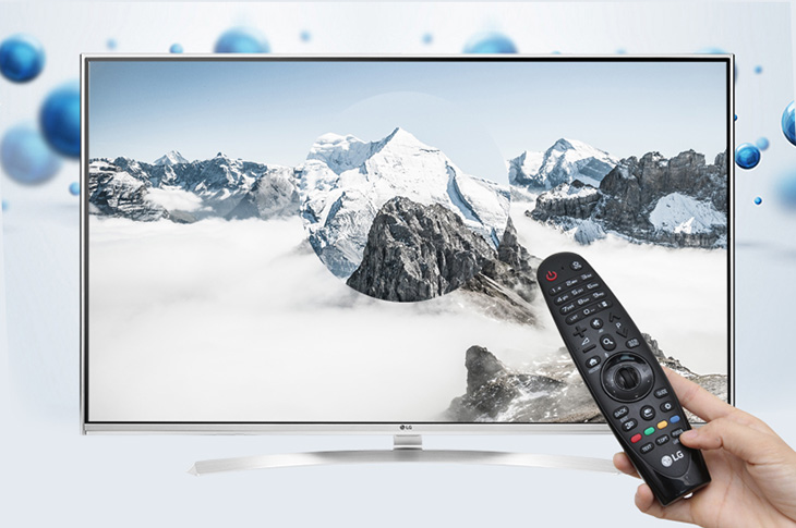 Điều khiển Smart tivi bằng magic remote