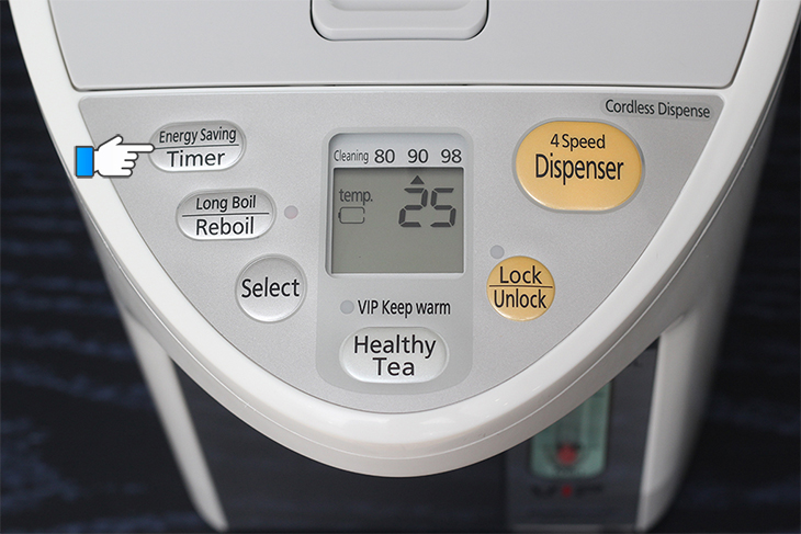 Hướng dẫn sử dụng bình thủy điện Panasonic (phần 2) Hướng dẫn sử dụng bình thủy điện Panasonic (phần 2)