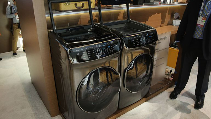 Bộ đôi máy giặt sấy FlexWash & FlexDry từ Samsung Bộ đôi máy giặt sấy FlexWash & FlexDry từ Samsung