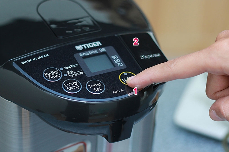 Hướng dẫn sử dụng bình thủy điện Tiger