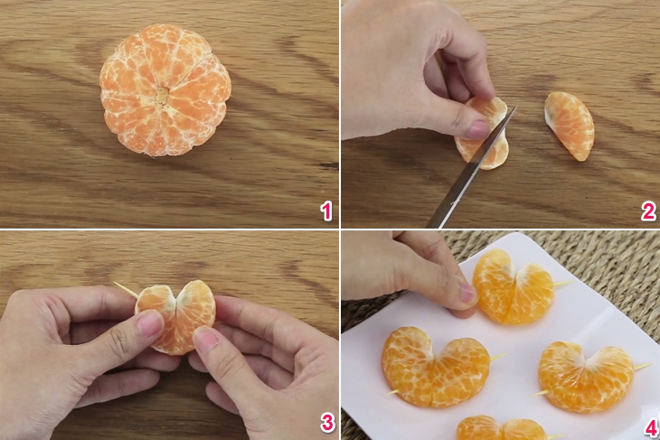 Một số mẹo trang trí món ăn ngày Valentine Một số mẹo trang trí món ăn ngày Valentine