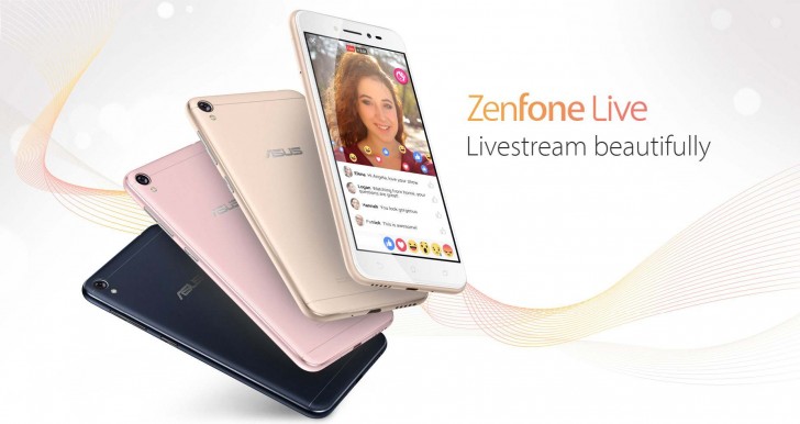 Asus trình làng ZenFone Live: Smartphone chuyên live stream