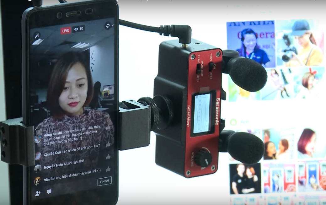 Mic thu âm chuyên dụng dành cho smartphone