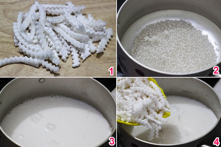 Cách làm chè dừa non ngọt ngào thanh mát Cách làm chè dừa non ngọt ngào thanh mát