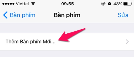 Cách đổi giao diện bàn phím iPhone, iPad không cần Jailbreak