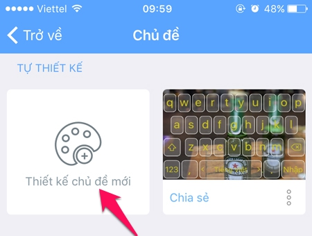 Cách đổi giao diện bàn phím iPhone, iPad không cần Jailbreak
