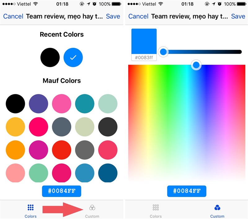 đổi màu messenger đổi màu messenger