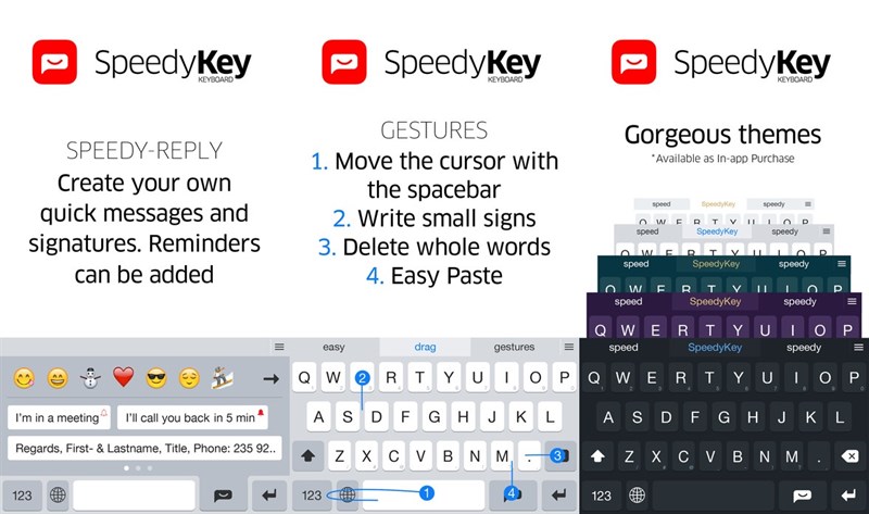 Trước khi được miễn phí SpeedyKey Keyboard có giá 1,99 USD Trước khi được miễn phí SpeedyKey Keyboard có giá 1,99 USD