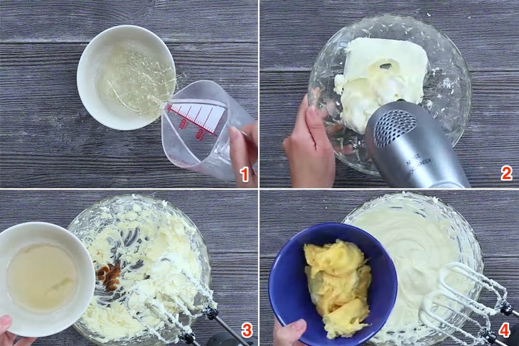 Cách làm bánh cheese cake sầu riêng ăn là ghiền