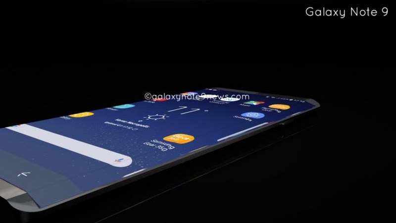 Galaxy Note 8 còn chưa ra mắt nhưng concept Galaxy Note 9  màn hình 4K, RAM 8GB đã xuất hiện