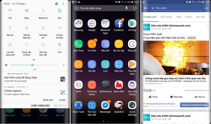 Cách mang màn hình cong tràn cạnh của Samsung S8 lên mọi máy Android Cách mang màn hình cong tràn cạnh của Samsung S8 lên mọi máy Android