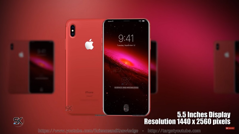 Concept iPhone 8 Plus RED