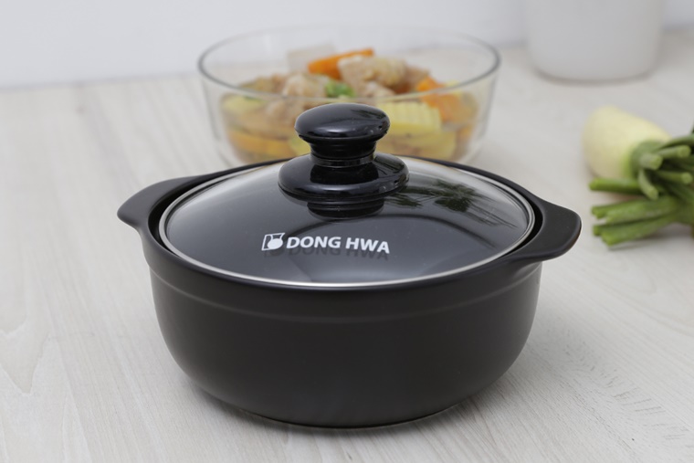 Nồi đất nắp kính 1 lít Tucbeghi G702