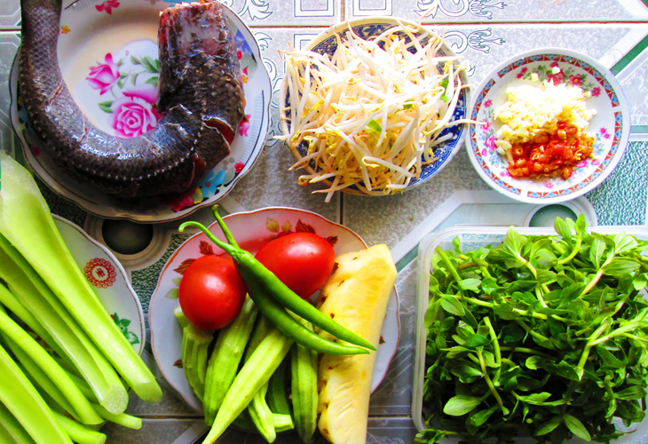 Nguyên liệu nấu canh chua cá lóc chuẩn nhất