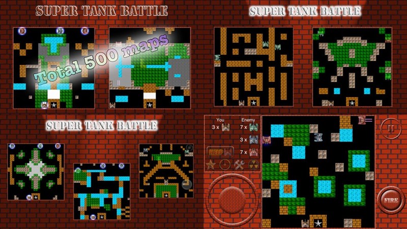 Super Tank Battle Super Tank Battle