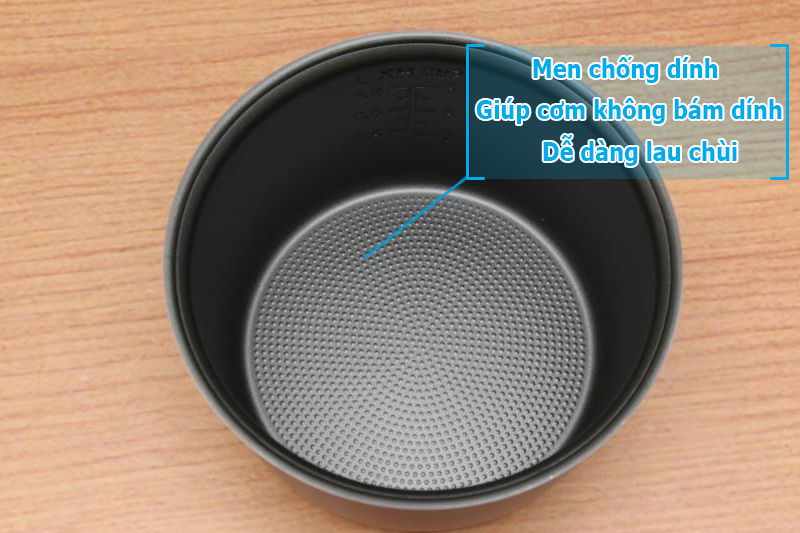 Nồi cơm điện nắp gài Bigsun 1.2L BR-12