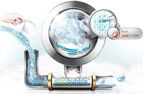 Công nghệ giặt bong bóng Eco Bubble tiết kiệm 70% năng lượng