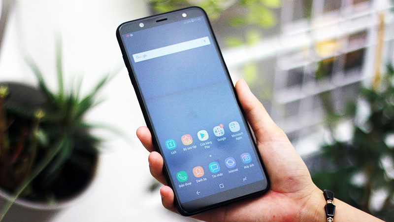 Giao diện Android của điện thoại Samsung Galaxy J8 Giao diện Android của điện thoại Samsung Galaxy J8