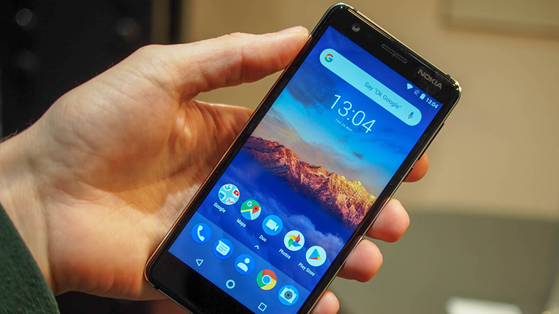Màn hình tràn viền thời thượng của điện thoại Nokia 3.1 Màn hình tràn viền thời thượng của điện thoại Nokia 3.1