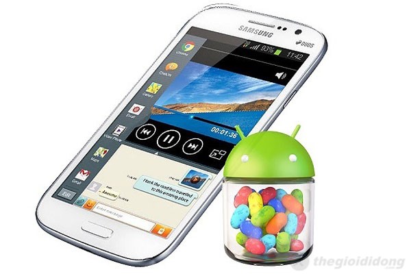 Hệ điều hành Android 4.3 Jelly Bean mới mẻ trên Grand 2