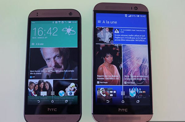 HTC One M8 Mini khung kim loại cao cấp