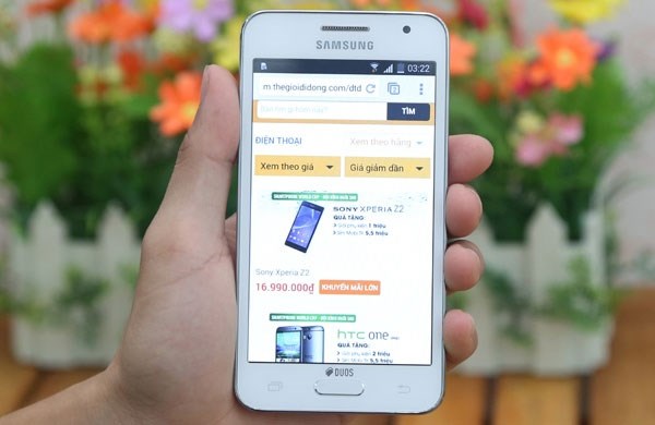 Samsung Galaxy Core 2 G355 smartphone giá rẻ