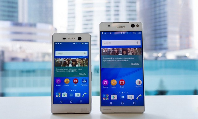 Giao diện bên trong máy đặc trưng theo phong cách Sony (Xperia M5 Dual bên trái) Giao diện bên trong máy đặc trưng theo phong cách Sony (Xperia M5 Dual bên trái)