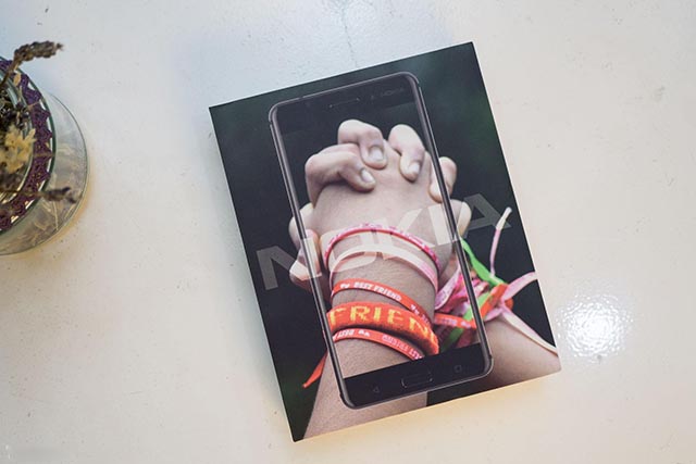 Biểu tượng quen thuộc của hộp chiếc Nokia 6 Nokia 6 new