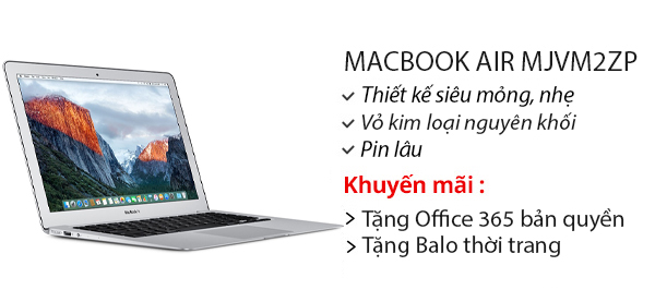 Laptop Apple Macbook Air MJVM2ZP/A i5 5250U/4GB/128GB