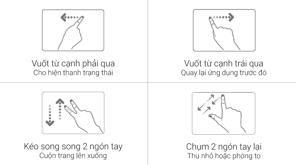 Asus E402SA N3060 - Tính năng Asus Smart Gesture tiện ích