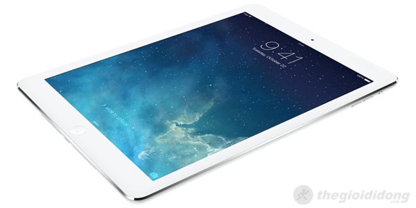 Màn hình sắc nét, các chi tiết trên iPad Air được thể hiện chân thực Màn hình sắc nét, các chi tiết trên iPad Air được thể hiện chân thực