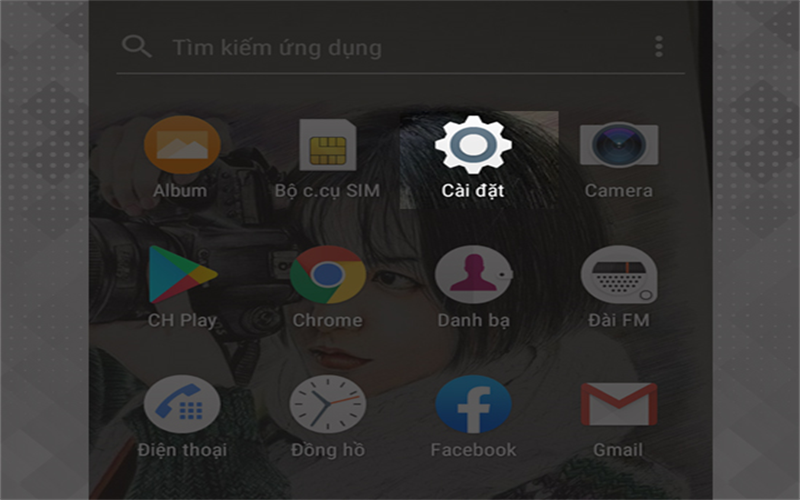 Bước 1: Bạn cần liên hệ nhà cung cấp mạng của bạn trước để kiểm tra. Sau đó bạn vào Cài đặt