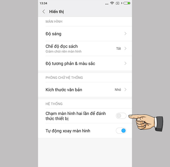 Kích hoạt tính năng
