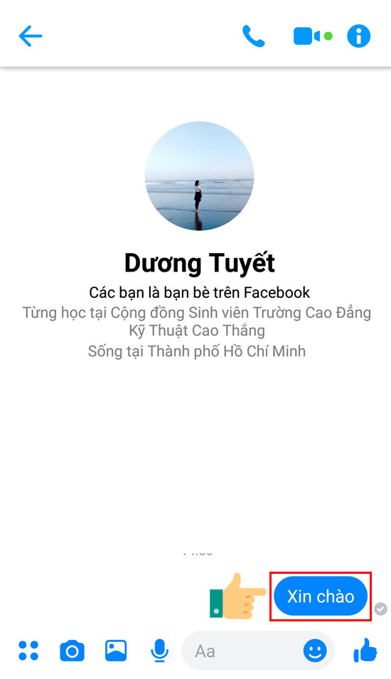 Cách gửi tin nhắn Messenger cho nhiều người