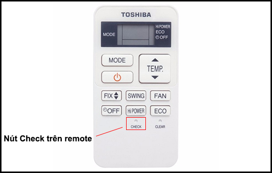 Cách kiểm tra mã lỗi máy lạnh Toshiba