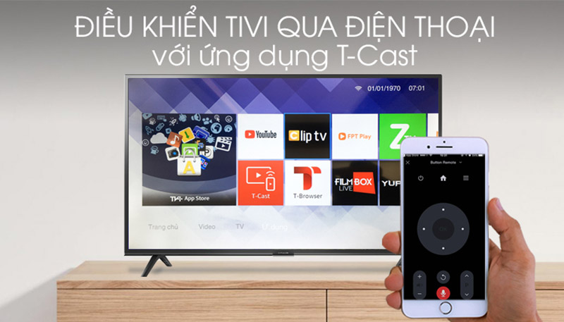 Control TV by phone